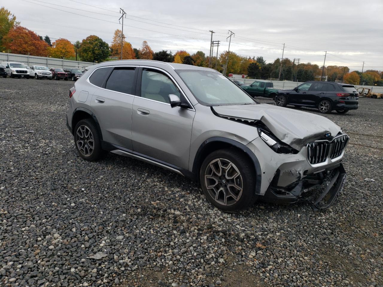 2024 BMW X1 VIN WBX73EF01R5Z75040 Copart auction photo, front end damage thumbnail 4
