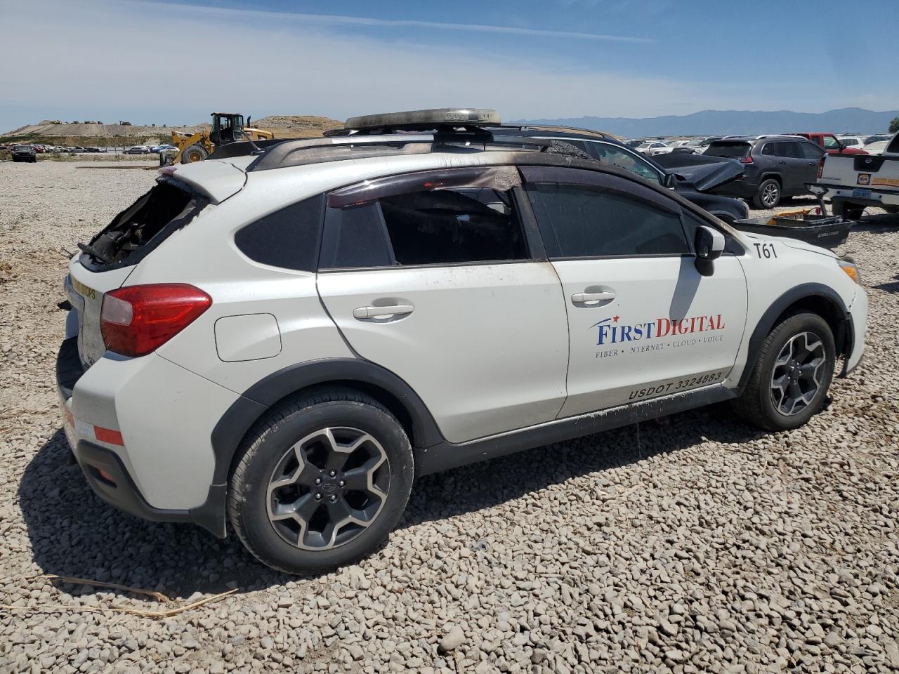 2015 Subaru XV VIN JF2GPAFC1F8262476 Copart auction photo, burn - interior damage thumbnail 3