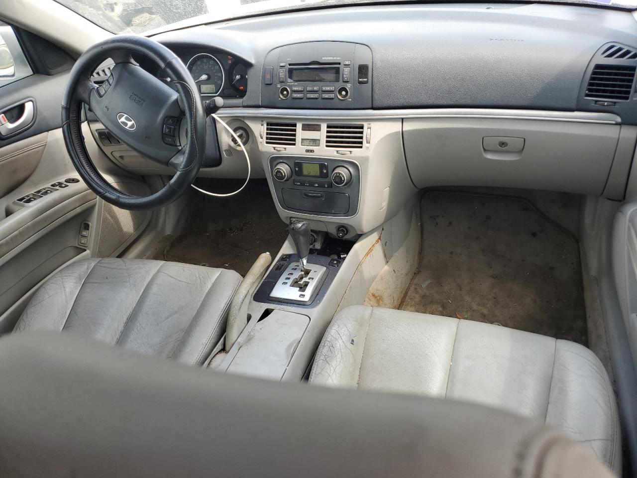 2006 Hyundai Sonata VIN 5NPEU46F66H066982 Copart auction photo, water/flood damage thumbnail 8