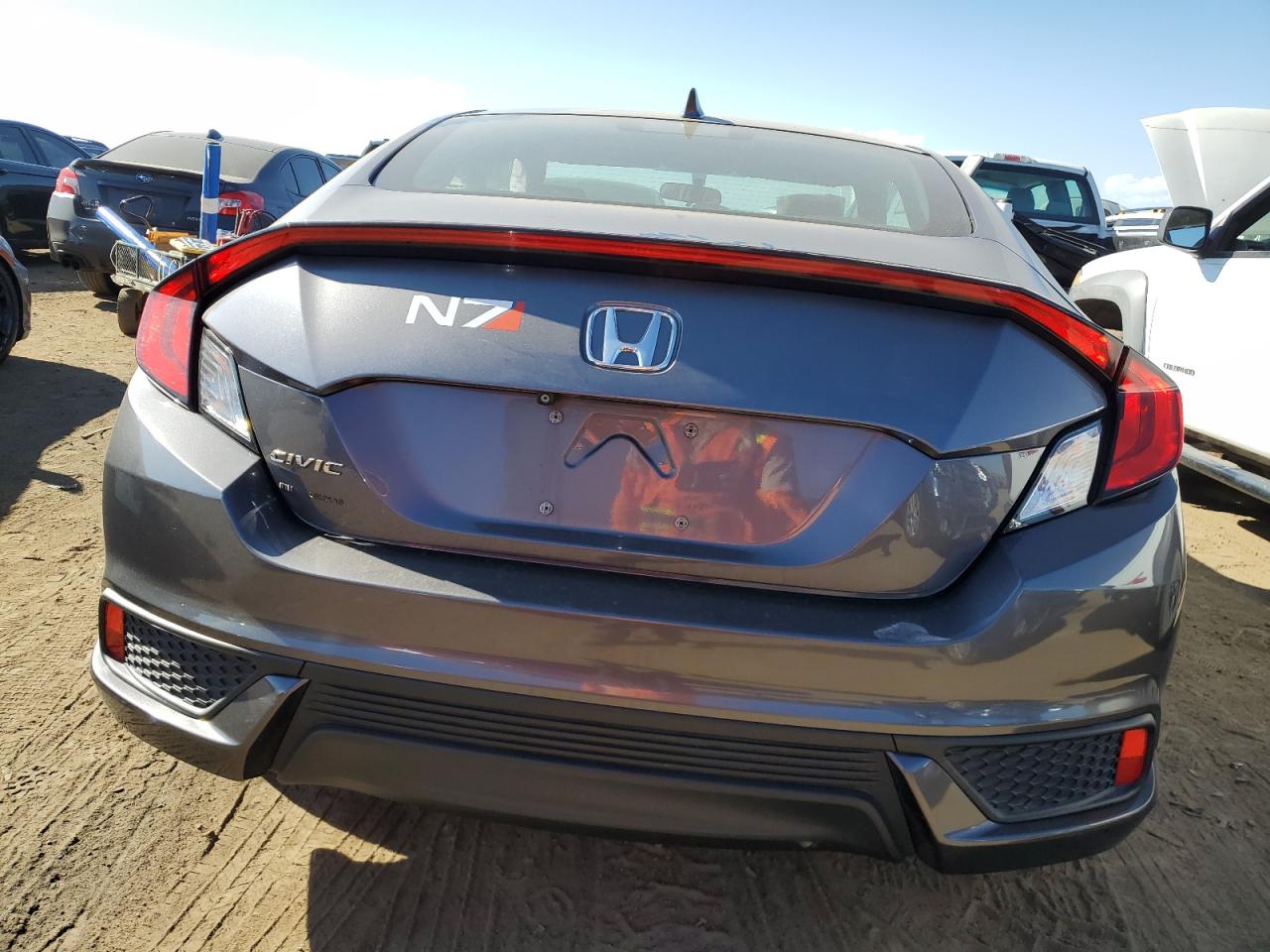 2017 Honda Civic VIN 2HGFC3B31HH355200 Copart auction photo, side damage thumbnail 6