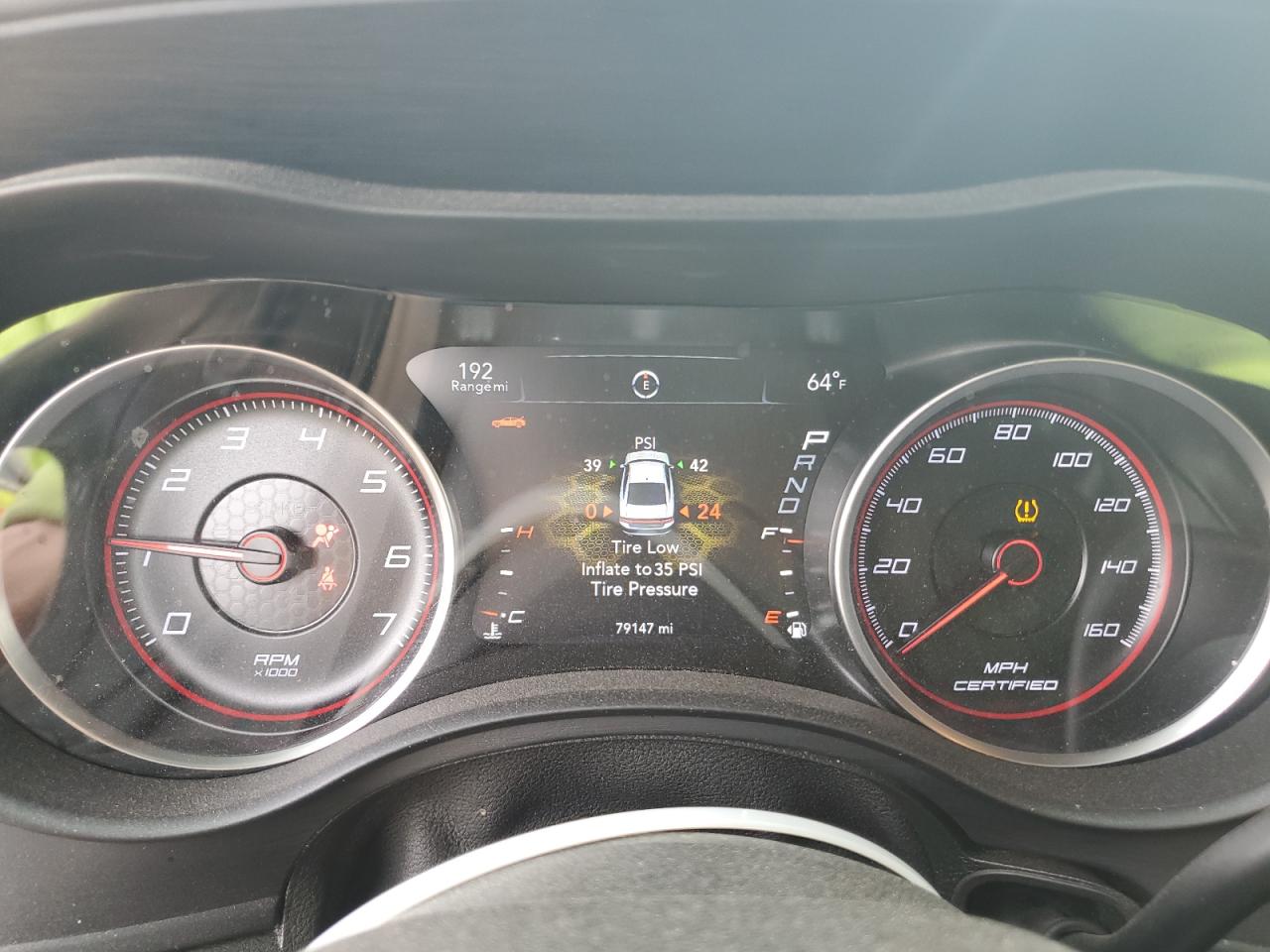 2019 Dodge Charger VIN 2C3CDXAT2KH592510 Copart auction photo, side / front end damage thumbnail 9