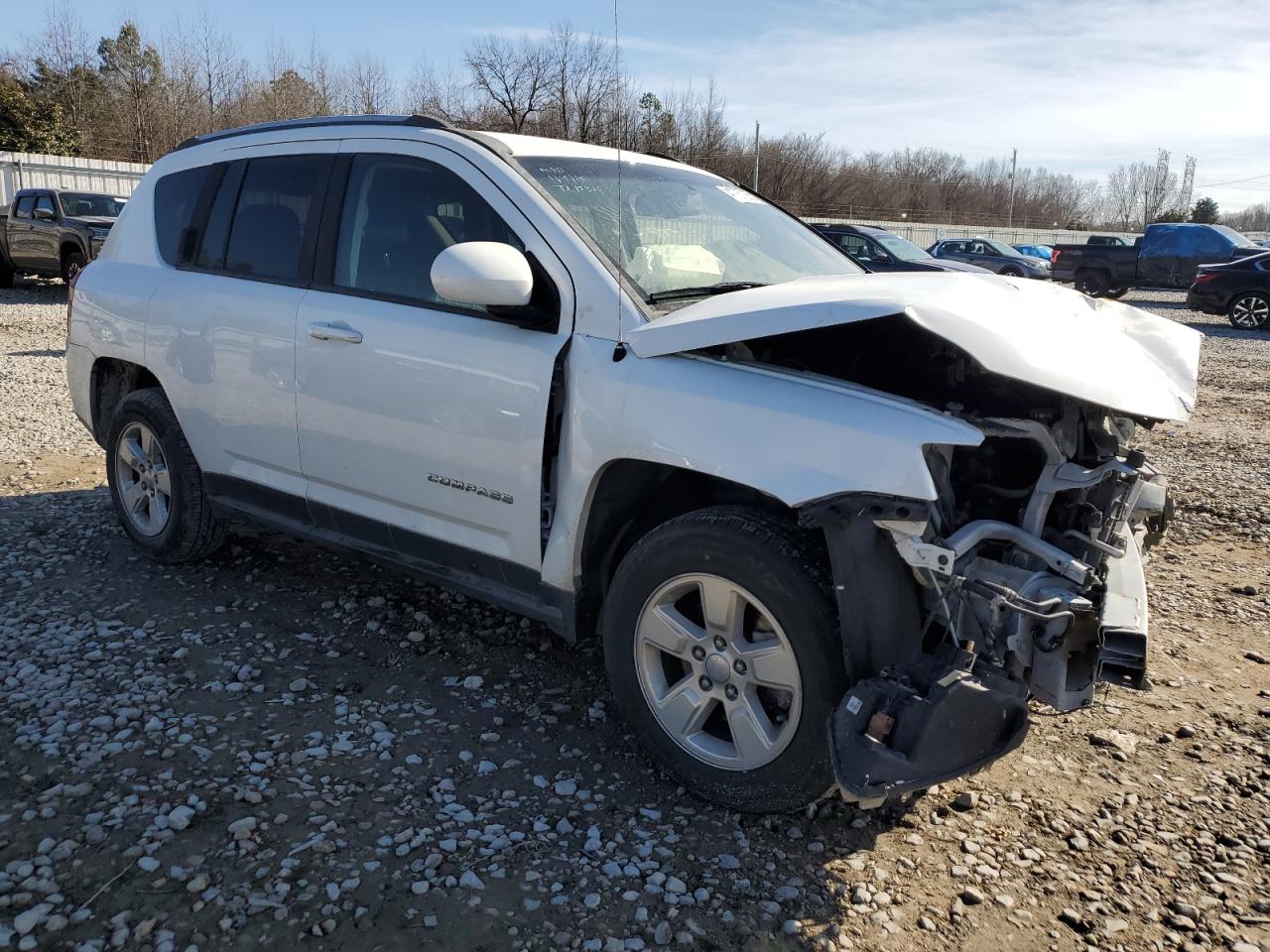2016 Jeep Compass VIN 1C4NJCEA1GD619814 Copart auction photo, front end damage thumbnail 4