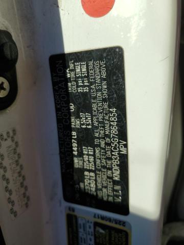 2016 KIA Sportage VIN KNDPB3AC5G7864854 Copart auction photo, hail damage thumbnail 12