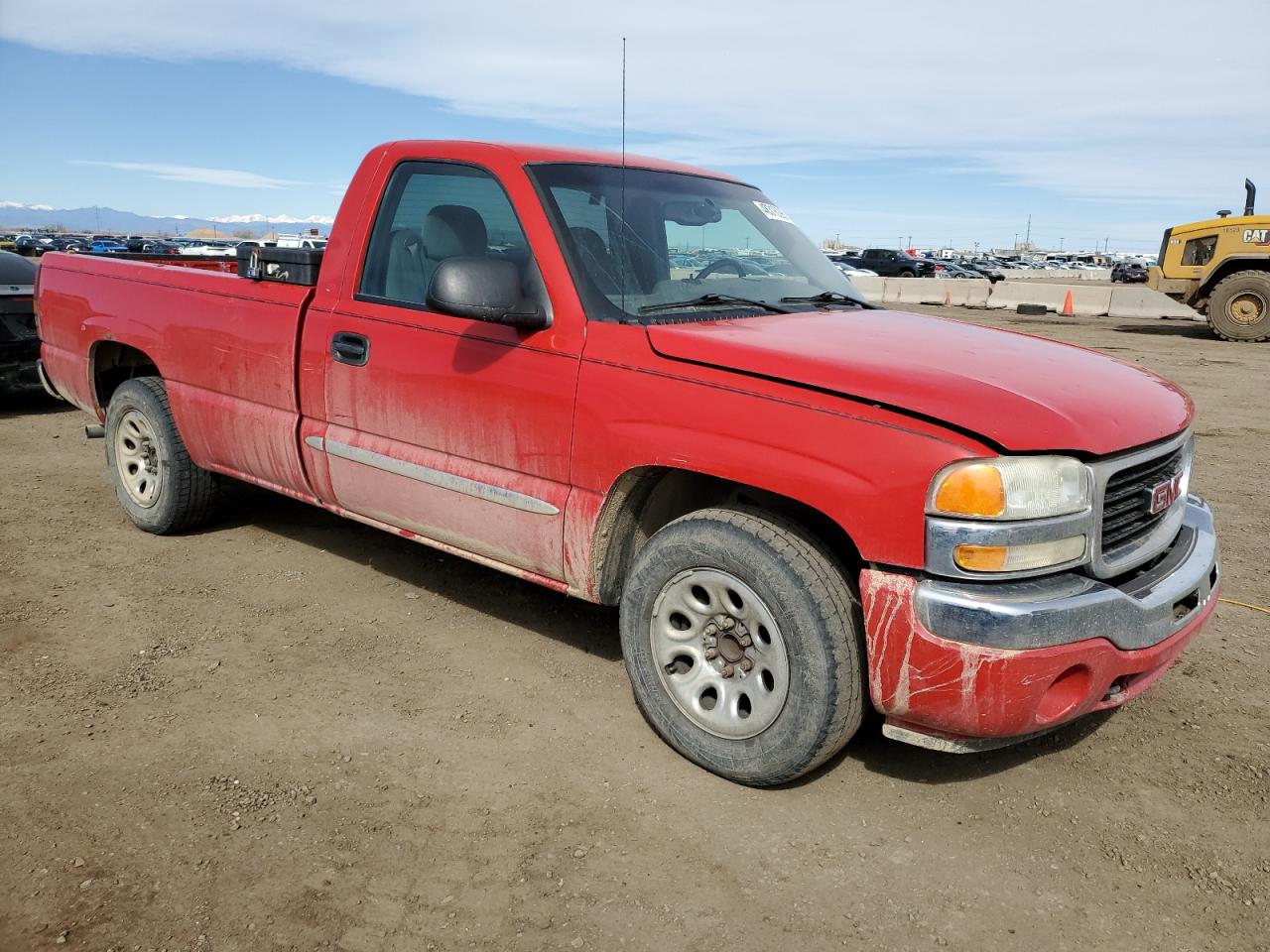 2006 GMC Sierra VIN 1GTEC14V06Z259794 Copart auction photo, hail damage thumbnail 4