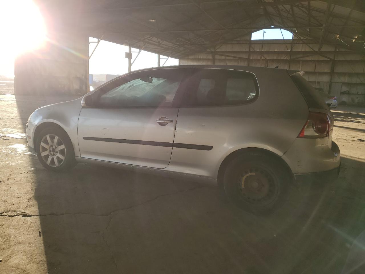 2007 Volkswagen Golf VIN WVWBR71K77W039098 Copart auction photo, front end / rear end damage thumbnail 2