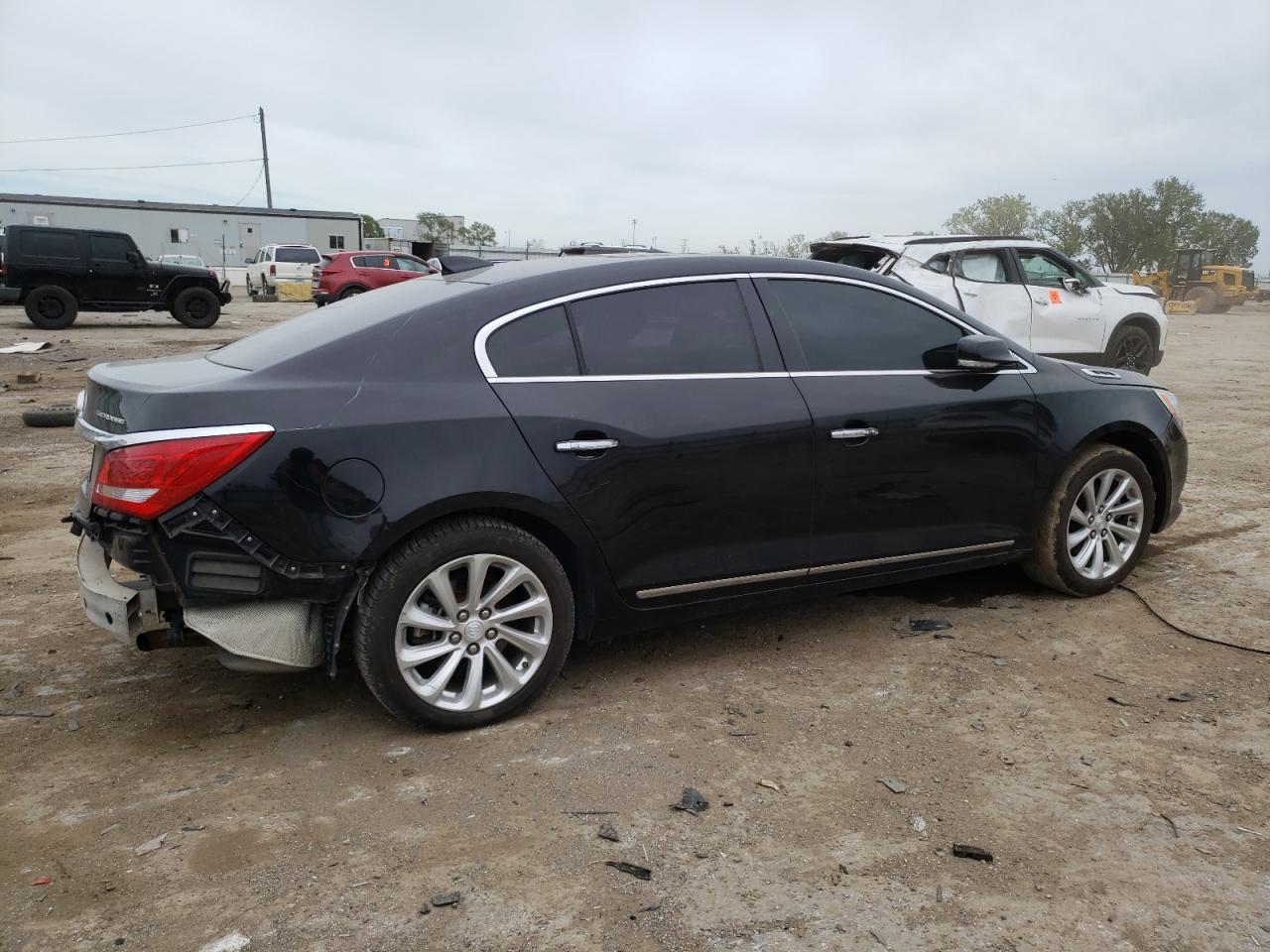 2016 Buick LaCrosse VIN 1G4GB5G38GF178425 Copart auction photo, side / rear end damage thumbnail 3