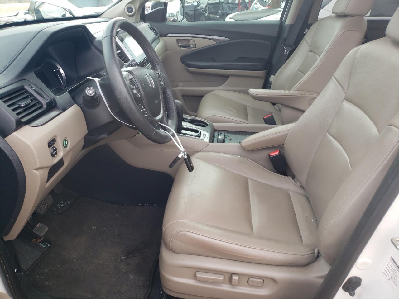 2016 Honda Pilot VIN 5FNYF5H58GB060053 Copart auction photo, front end / side damage thumbnail 7