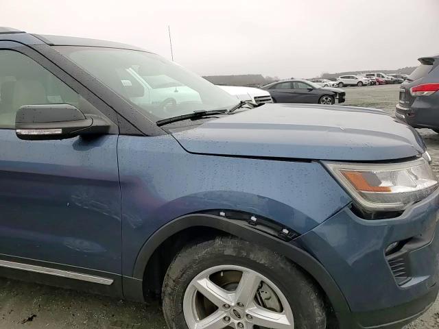2018 Ford Explorer VIN 1FM5K7D80JGB51191 Copart auction photo, front end damage thumbnail 11
