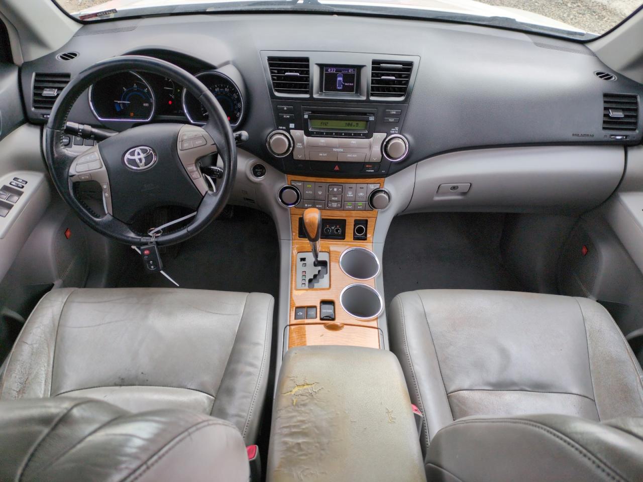 2008 Toyota Highlander VIN JTEEW44A382002416 Copart auction photo, side damage thumbnail 8