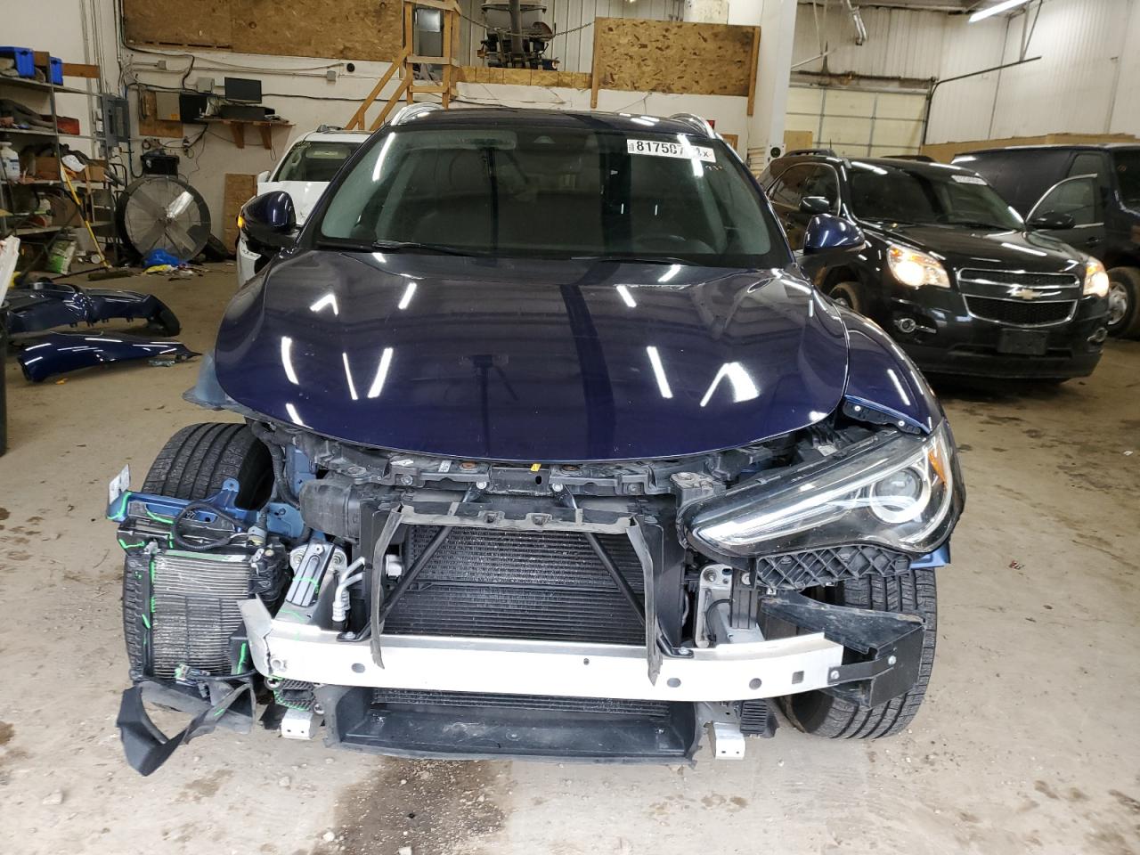 2018 Alfa Romeo Stelvio VIN ZASFAKBN1J7B66264 Copart auction photo, front end damage thumbnail 5