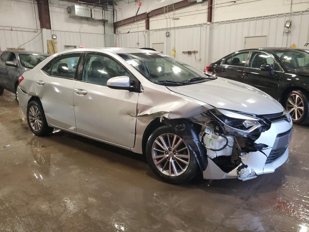 2015 Toyota Corolla VIN 5YFBURHE9FP219538 Copart auction photo, all over damage thumbnail 4