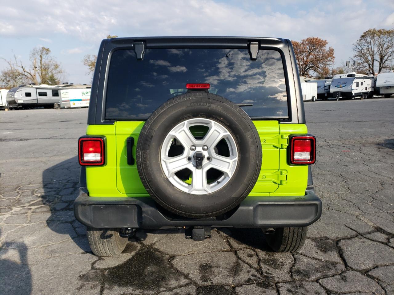 2021 Jeep Wrangler VIN 1C4HJXDG2MW832782 Copart auction photo, front end damage thumbnail 6