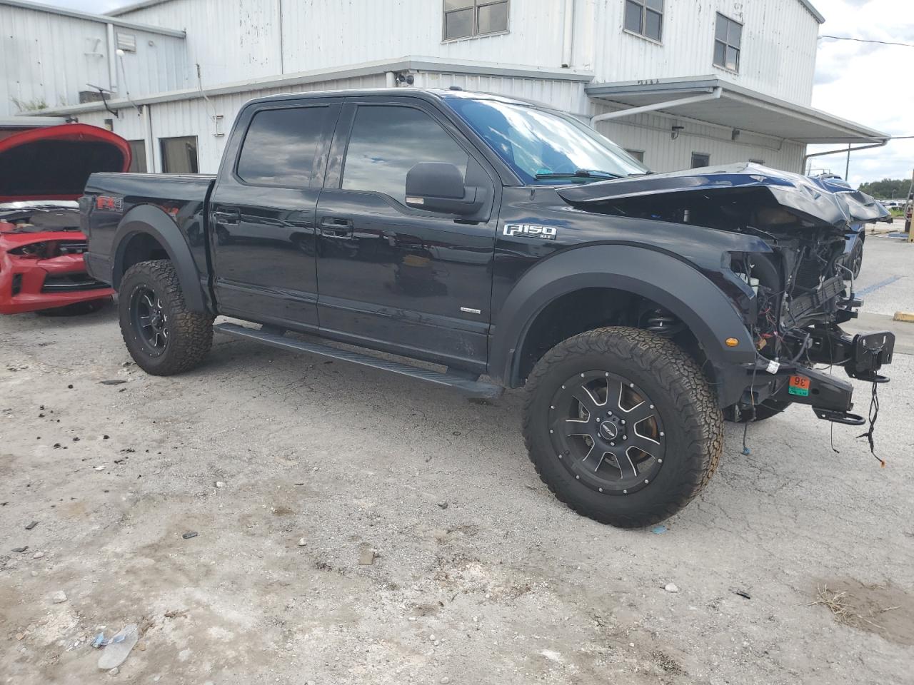 2016 Ford F-150 VIN 1FTEW1EG3GFA67408 Copart auction photo, front end damage thumbnail 4