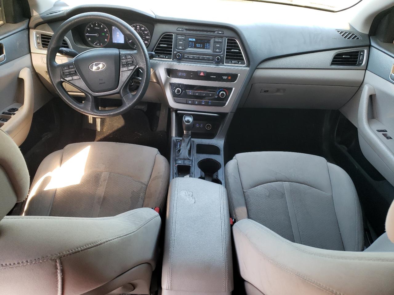2015 Hyundai Sonata VIN 5NPE24AF0FH202598 Copart auction photo, side damage thumbnail 8