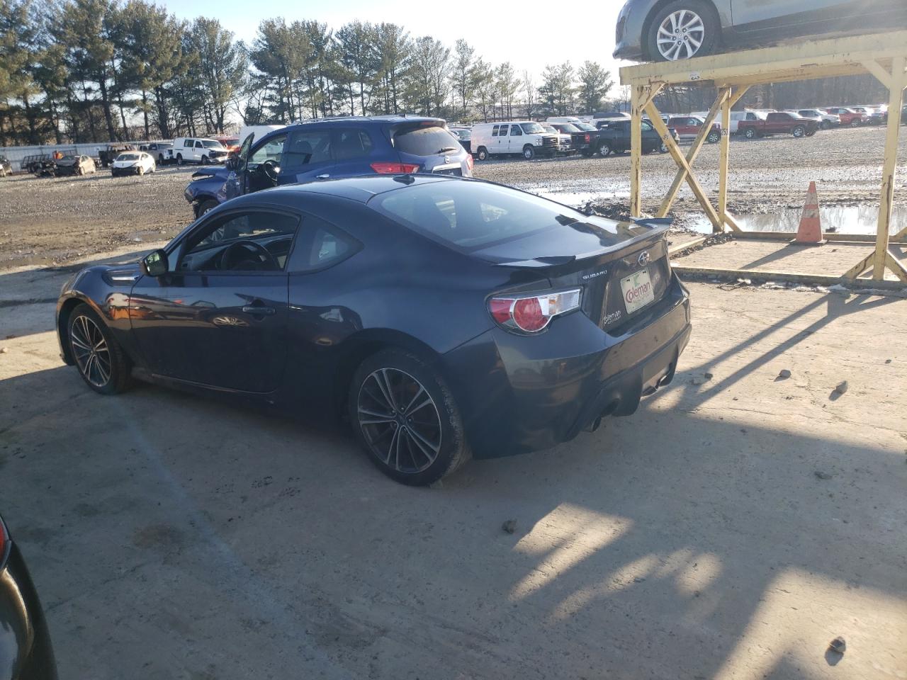 2014 Subaru BRZ VIN JF1ZCAC1XE9603135 Copart auction photo, front end damage thumbnail 2