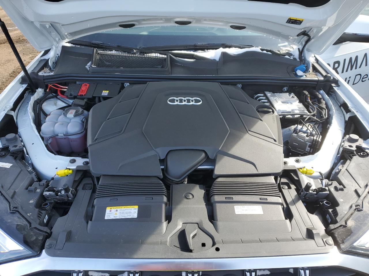 2025 Audi Q7 VIN WA1LVBF75SD008924 Copart auction photo, side / front end damage thumbnail 12