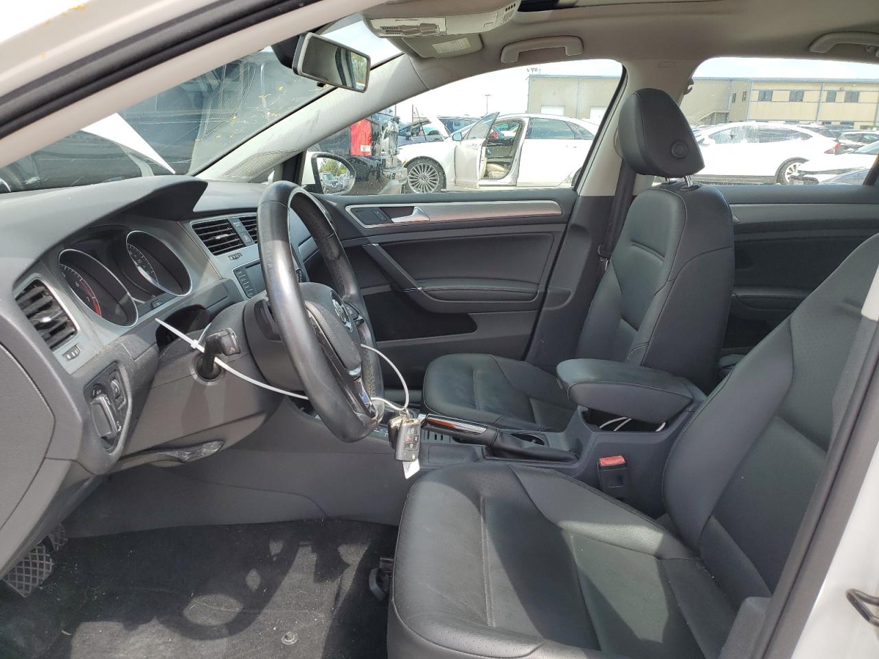 2017 Volkswagen Golf VIN 3VW217AU8HM013908 Copart auction photo, all over damage thumbnail 7