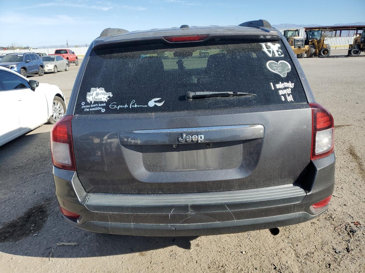 2017 Jeep Compass VIN 1C4NJCBA3HD147301 Copart auction photo, frame damage / front end damage thumbnail 6