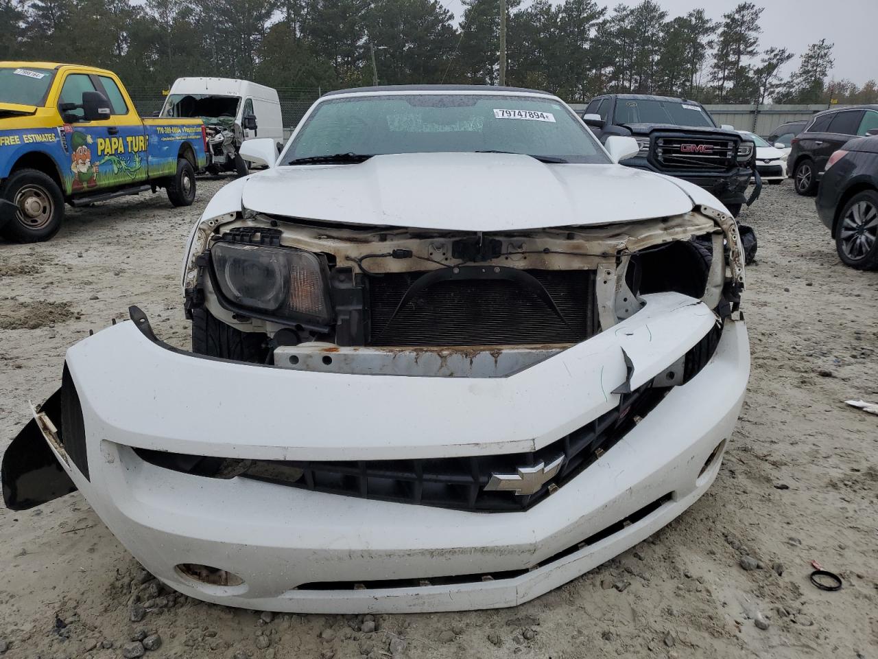 2012 Chevrolet Camaro VIN 2G1FC3D39C9144169 Copart auction photo, front end damage thumbnail 5