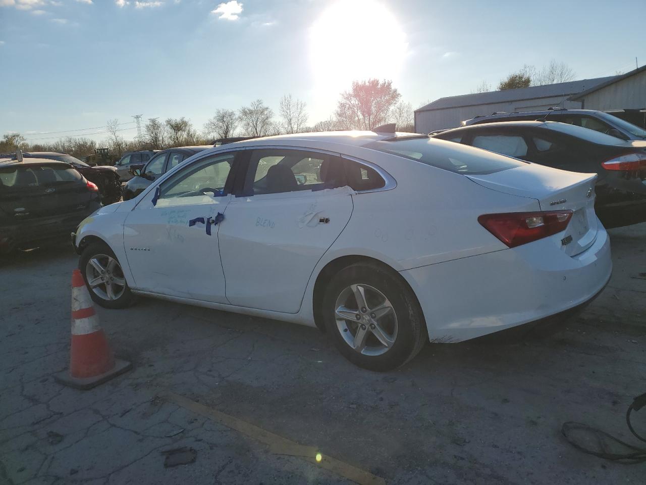 2021 Chevrolet Malibu VIN 1G1ZC5ST8MF086141 Copart auction photo, front end damage thumbnail 2