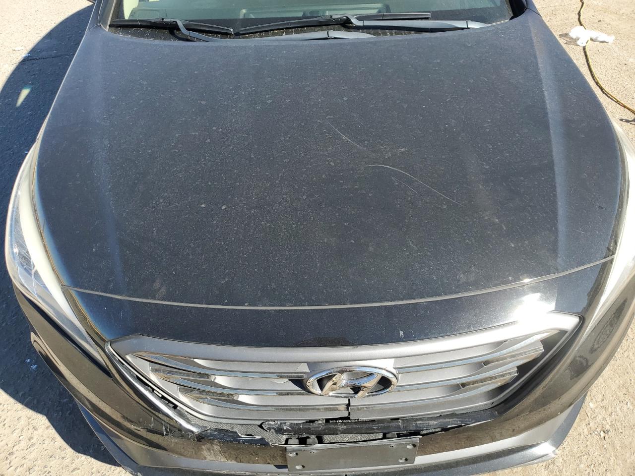2015 Hyundai Sonata VIN 5NPE34AF4FH243555 Copart auction photo, rear end damage thumbnail 12