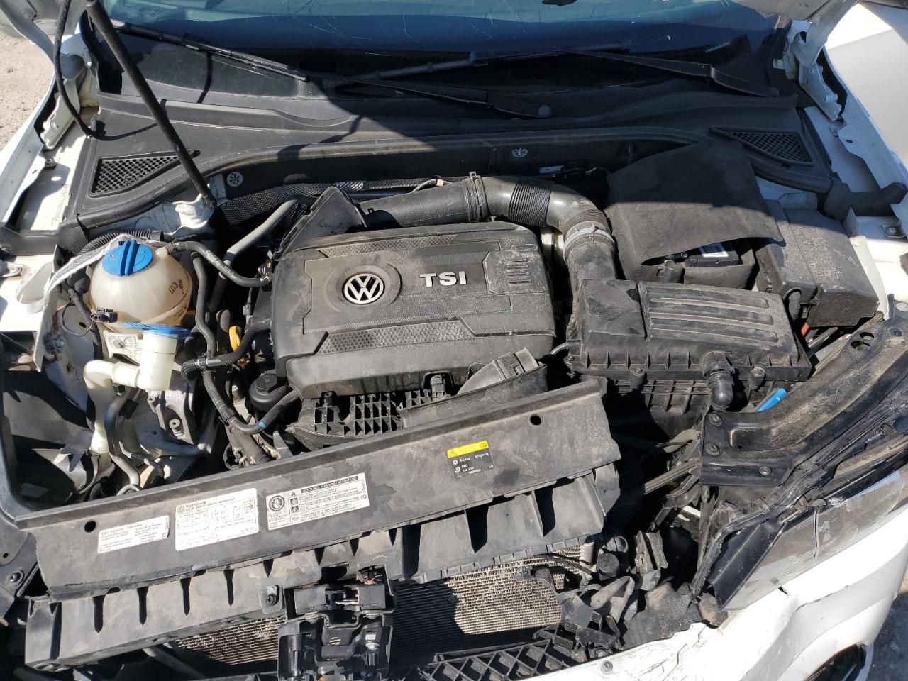 2016 Volkswagen Passat VIN 1VWBT7A3XGC039685 Copart auction photo, front end / side damage thumbnail 13