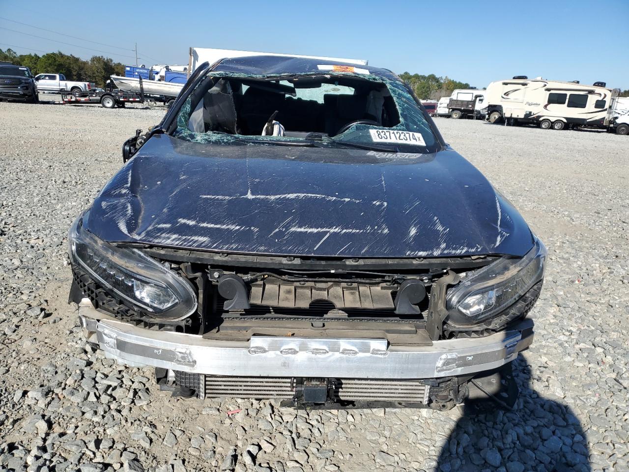 2020 Honda Accord VIN 1HGCV1F32LA029201 Copart auction photo, all over damage thumbnail 5