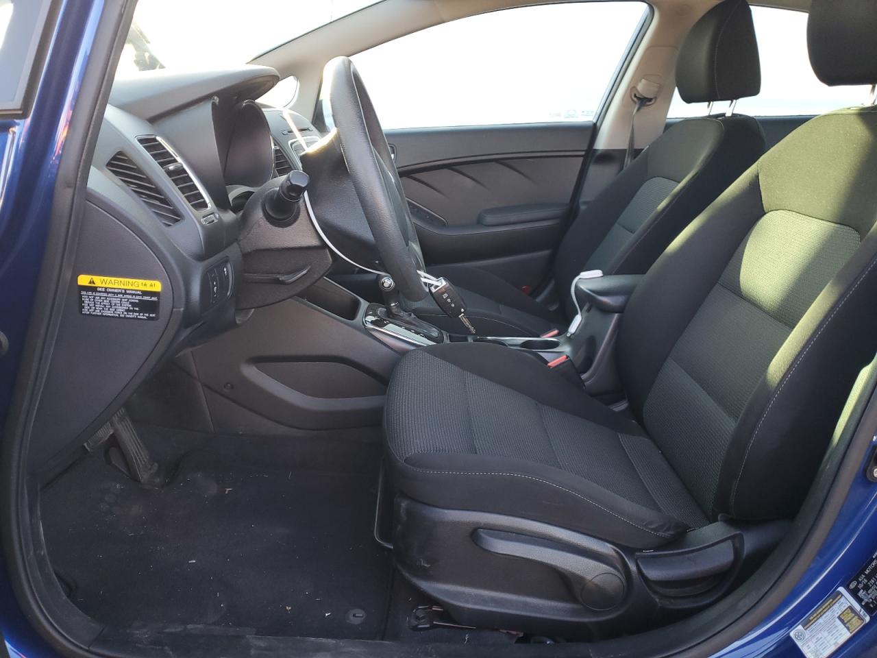 2017 KIA Forte VIN 3KPFK4A72HE072652 Copart auction photo, rear end damage thumbnail 7