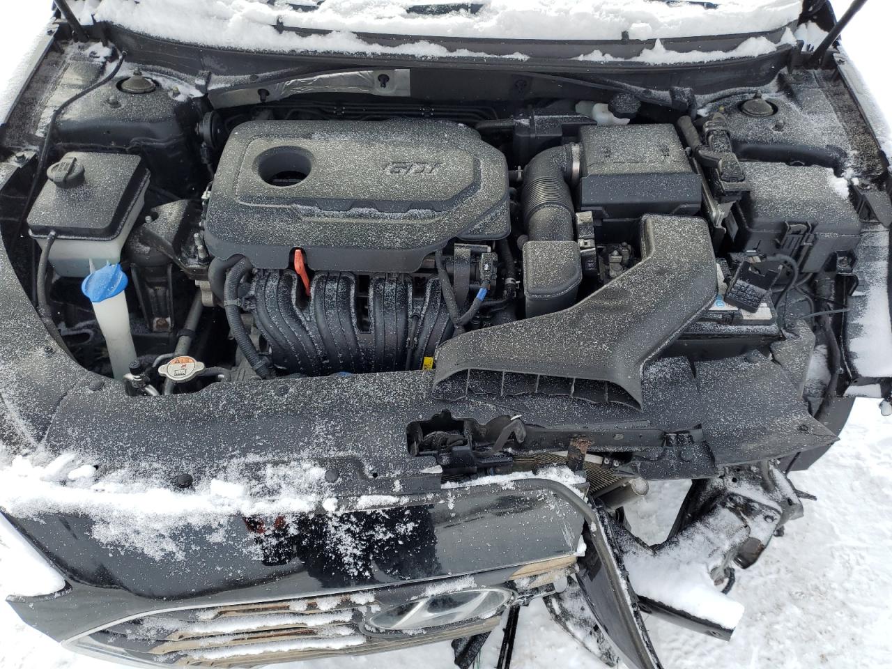 2018 Hyundai Sonata VIN 5NPE24AF7JH721205 Copart auction photo, front end / minor dent/scratches damage thumbnail 11