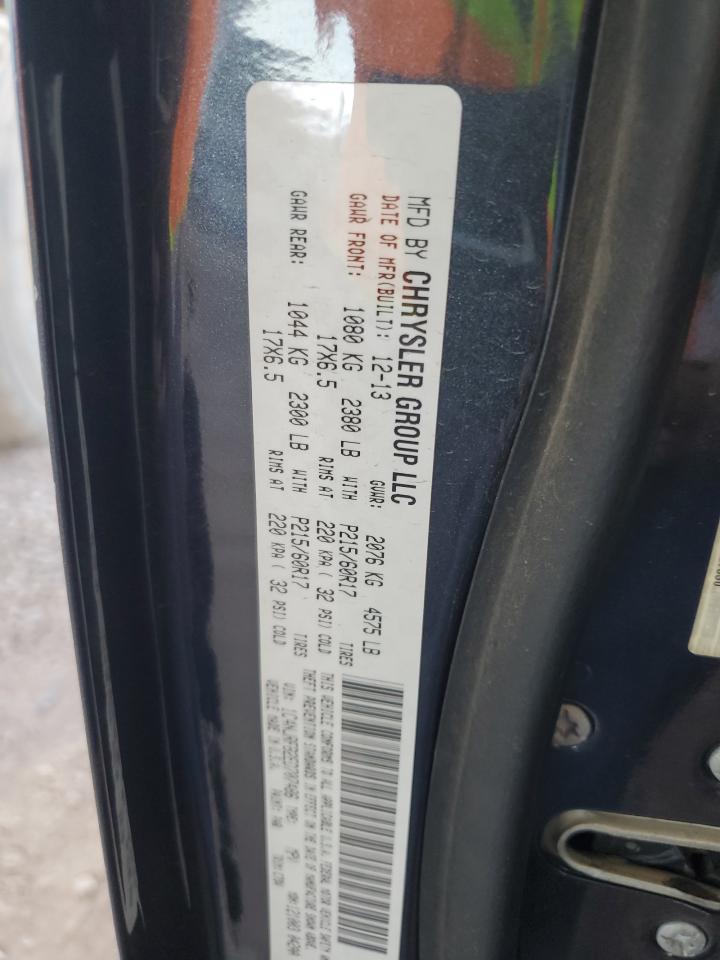 2014 Jeep Liberty (Patriot) VIN 1C4NJRFB2ED707486 Copart auction photo, front end damage thumbnail 13