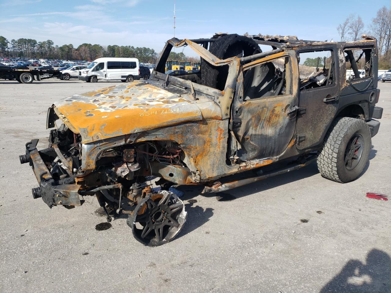 2013 Jeep Wrangler VIN 1C4BJWDGXDL666688