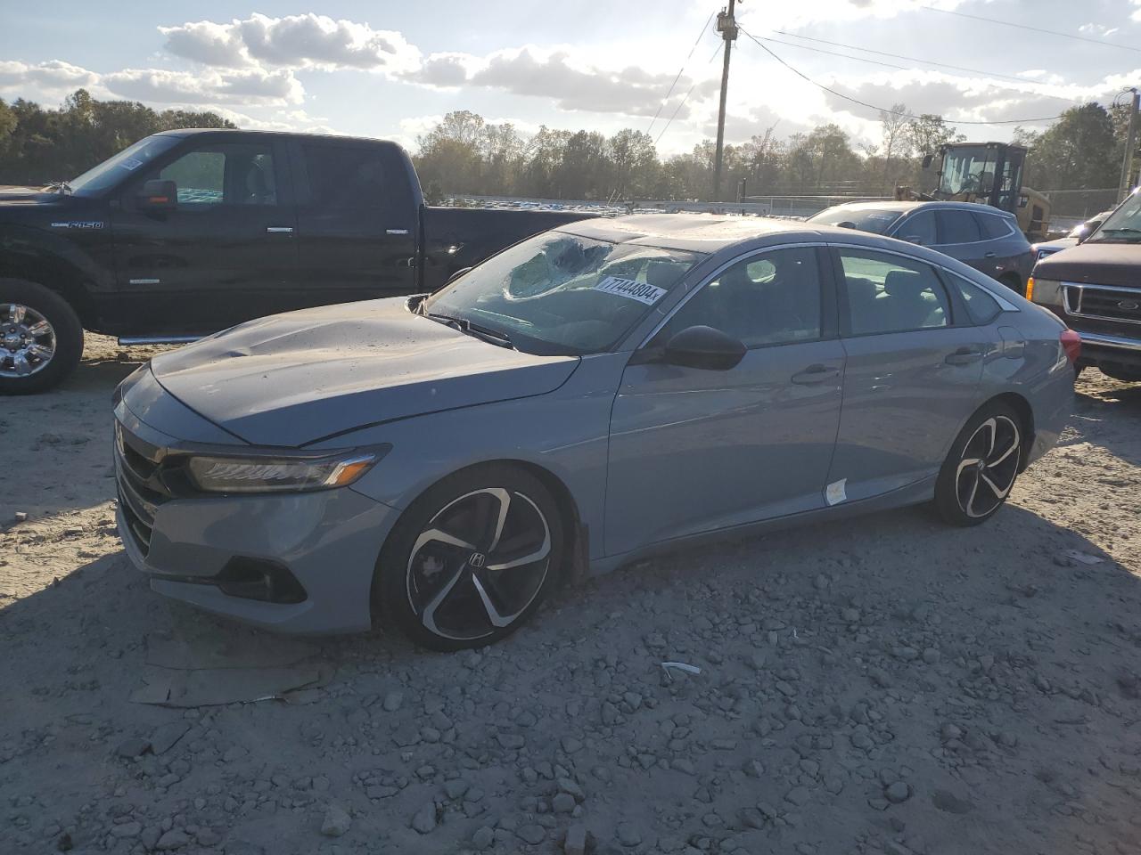 2022 Honda Accord VIN 1HGCV1F36NA080476