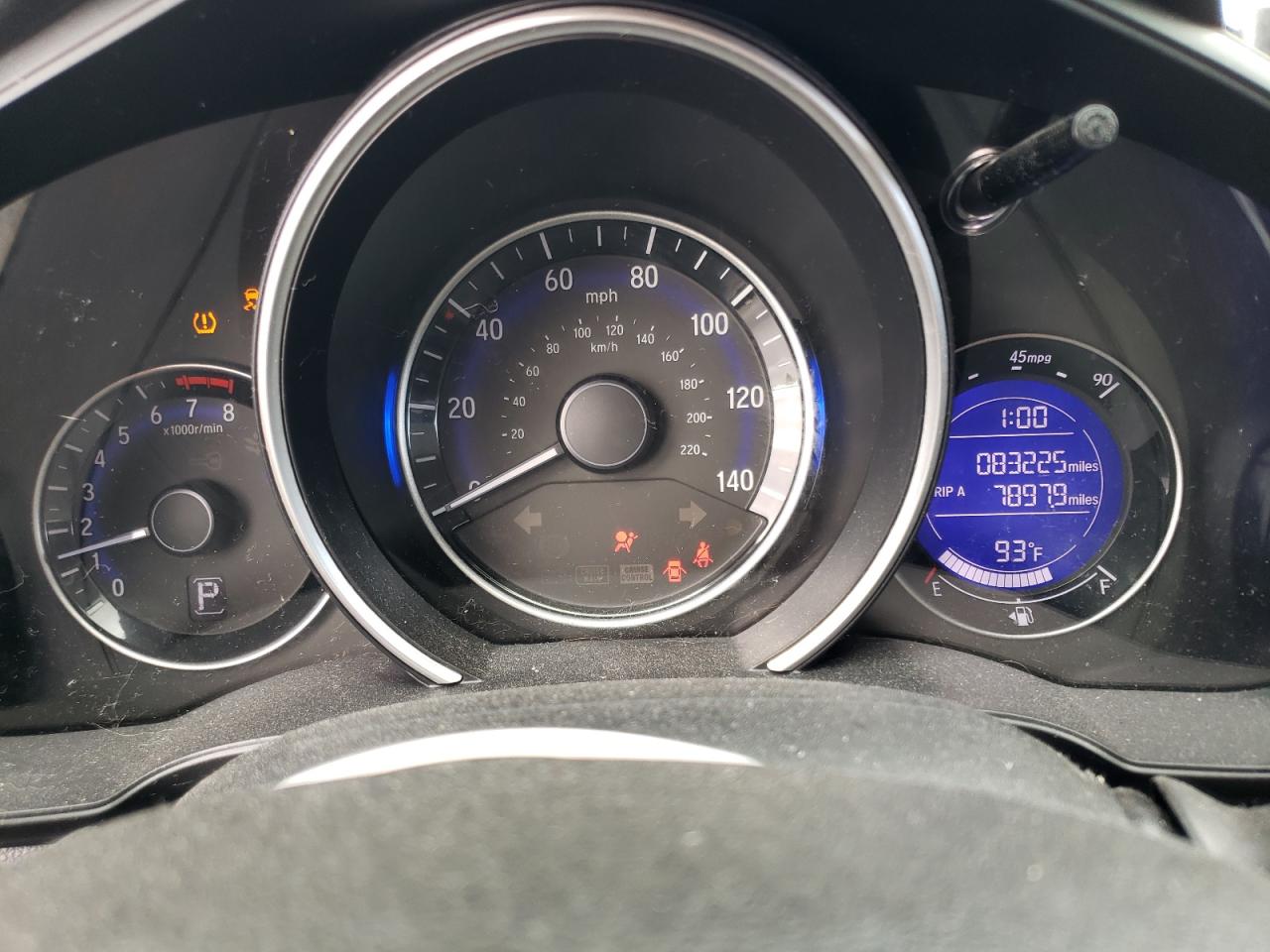2019 Honda Fit VIN 3HGGK5H46KM737539 Copart auction photo, side / minor dent/scratches damage thumbnail 9