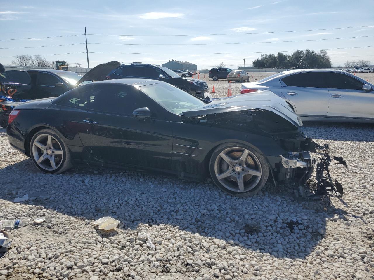 2014 Mercedes-Benz SL-klasse VIN WDDJK7DA4EF027626 Copart auction photo, all over damage thumbnail 4