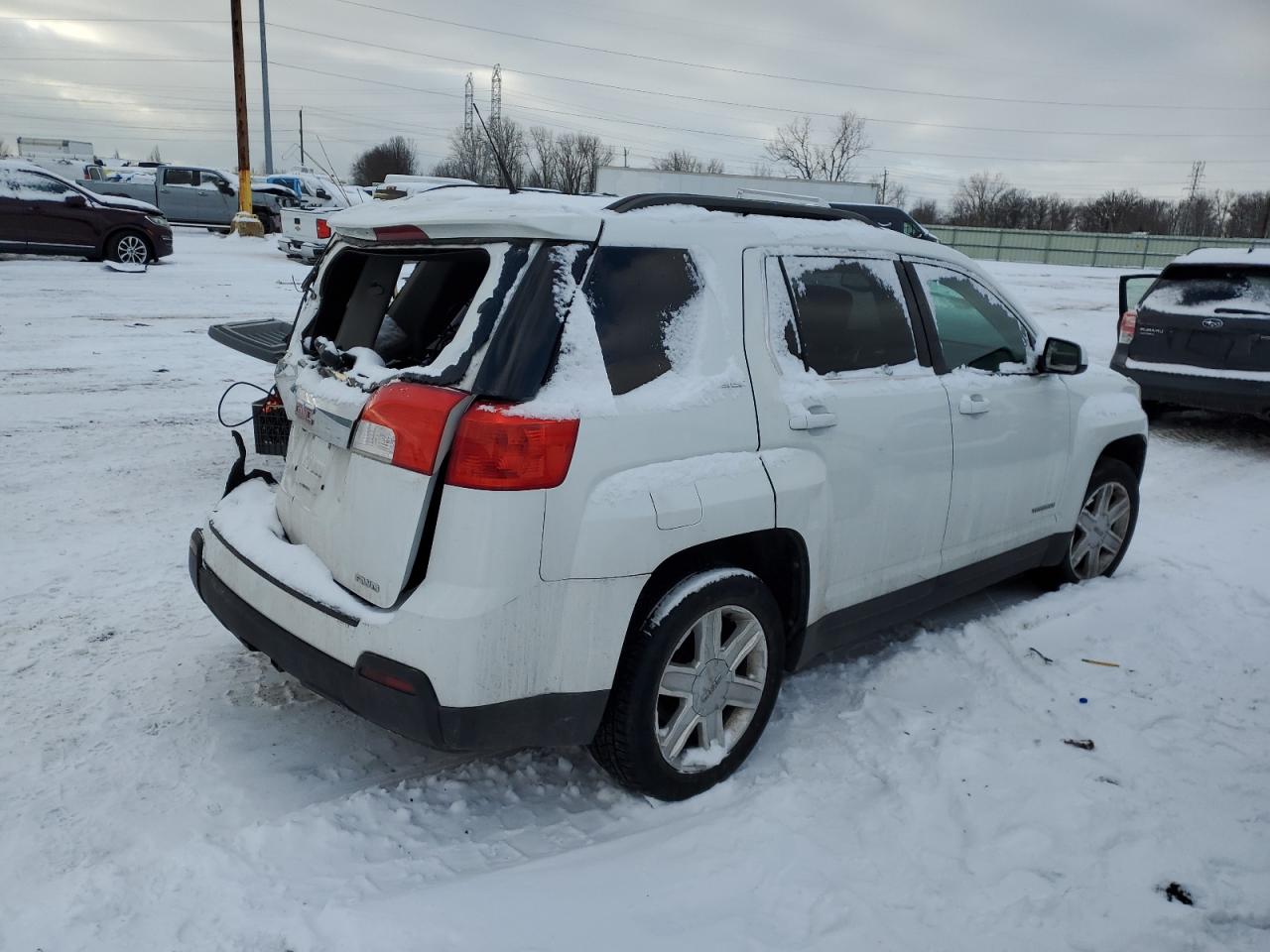 2011 GMC Terrain VIN 2CTFLVEC8B6428320 Copart auction photo, rear end damage thumbnail 3