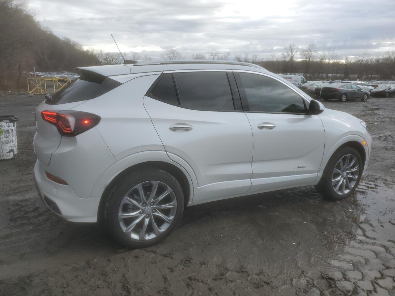 2025 Buick Encore VIN KL4AMGSL5SB028483 Copart auction photo, side / minor dent/scratches damage thumbnail 3