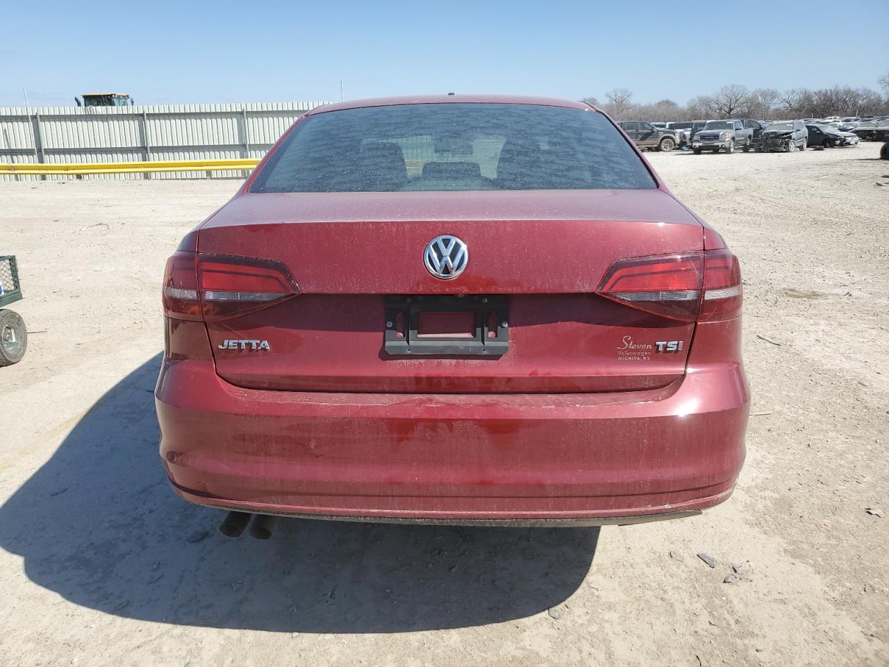 2017 Volkswagen Jetta VIN 3VW167AJ8HM385686 Copart auction photo, front end / side damage thumbnail 6