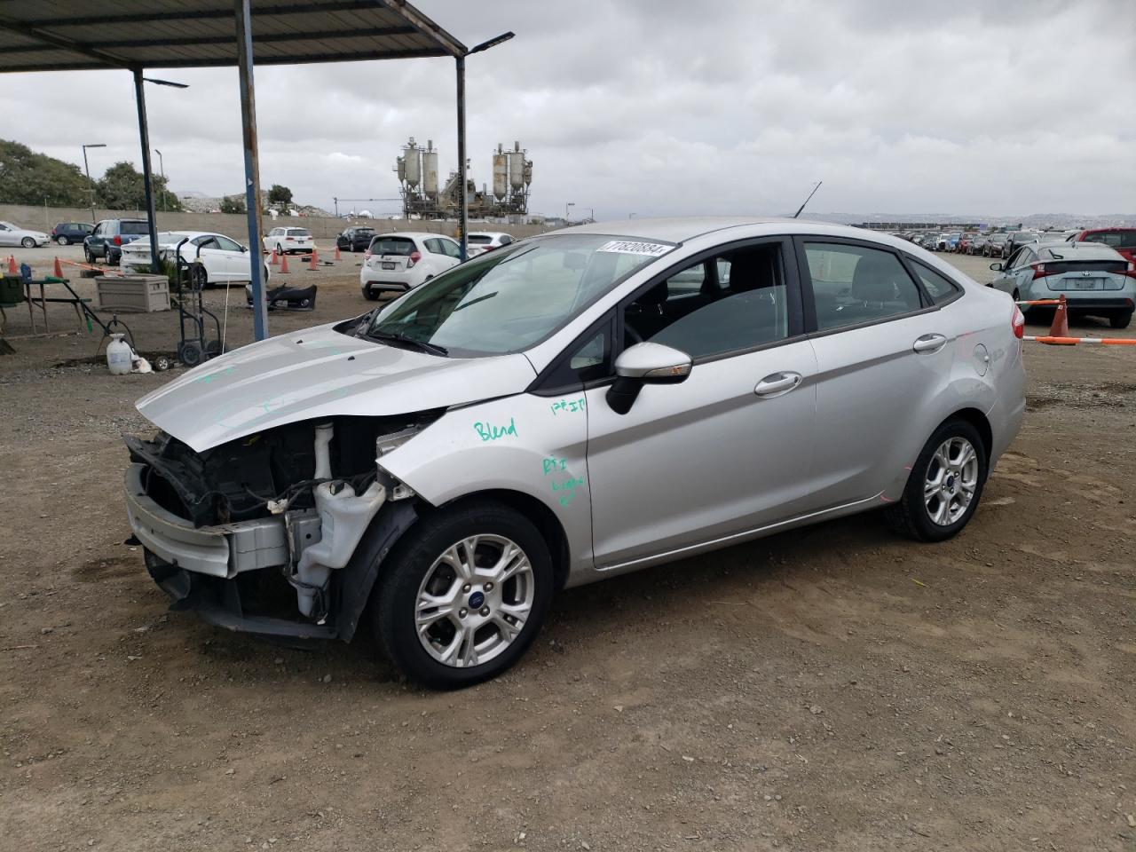 2016 Ford Fiesta VIN 3FADP4BJ3GM206355