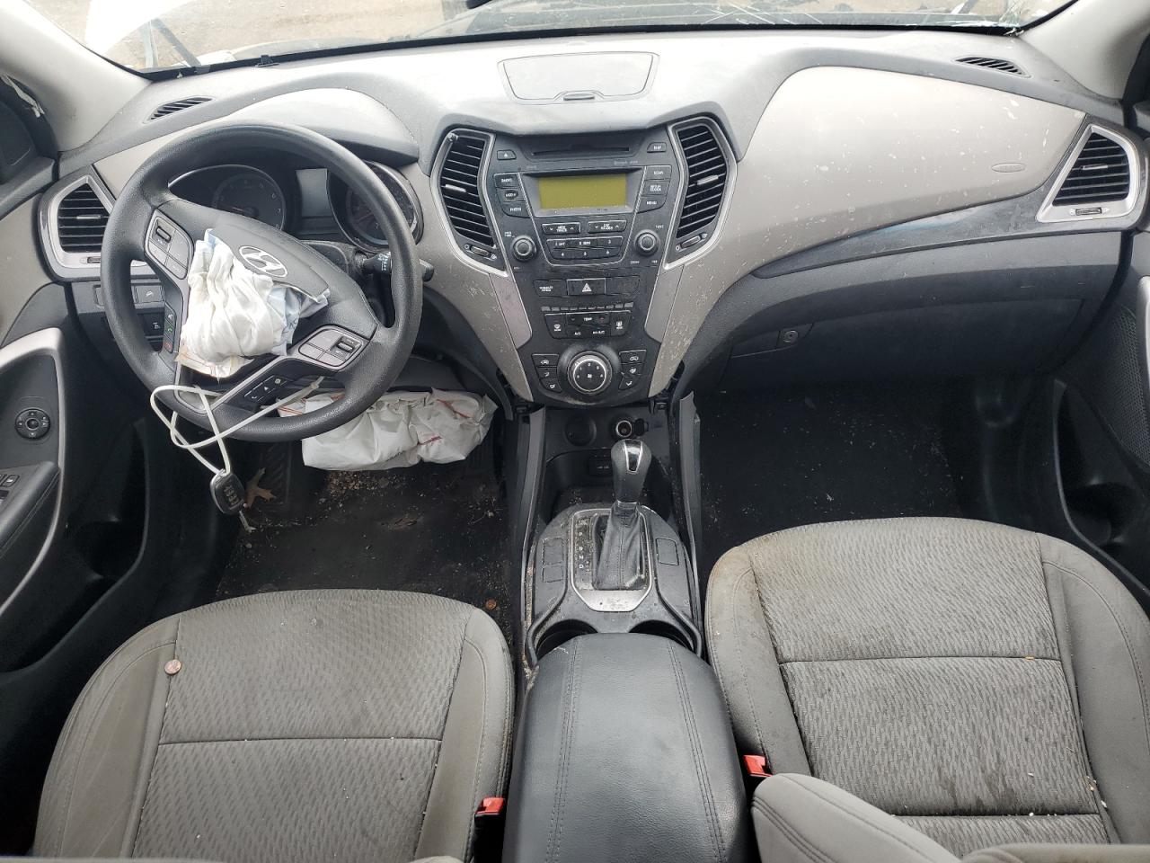 2015 Hyundai Santa Fe VIN 5XYZTDLB3FG290840 Copart auction photo, front end damage thumbnail 8