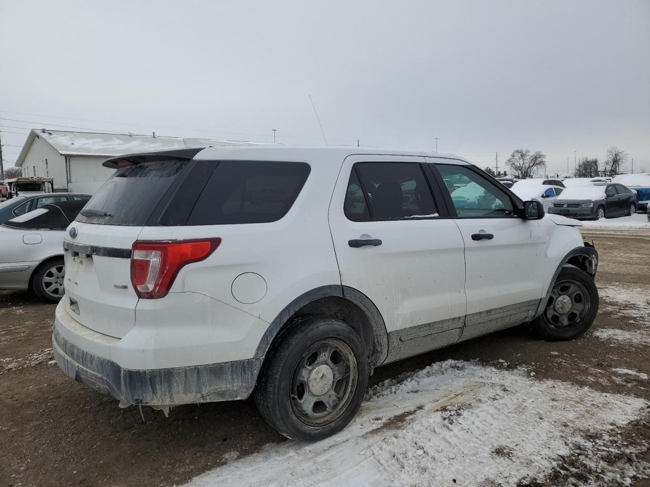 2017 Ford Explorer VIN 1FM5K8AR5HGB55556 Copart auction photo, front end damage thumbnail 3
