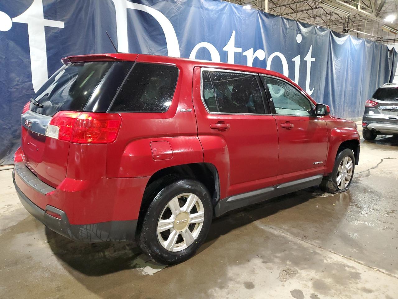 2015 GMC Terrain VIN 2GKALMEK7F6189375 Copart auction photo, front end / mechanical damage thumbnail 3