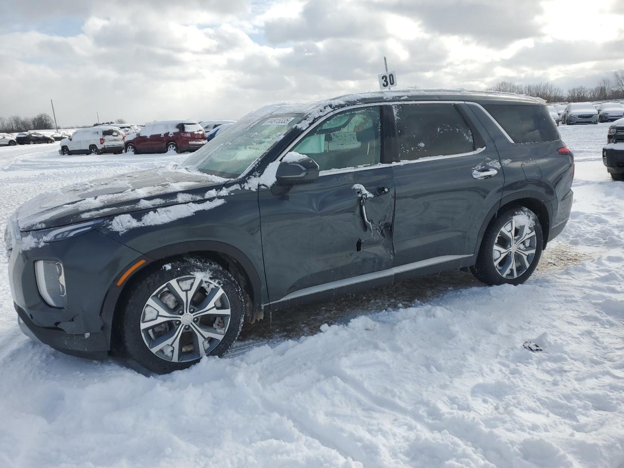 2020 Hyundai Palisade VIN KM8R4DHE6LU057301 - Copart auction photo