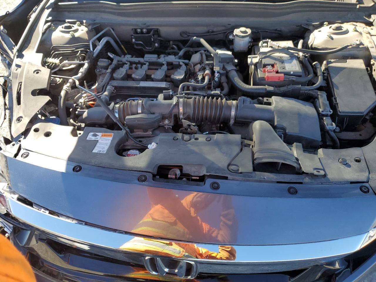 2018 Honda Accord VIN 1HGCV1F49JA175293 Copart auction photo, front end damage thumbnail 11