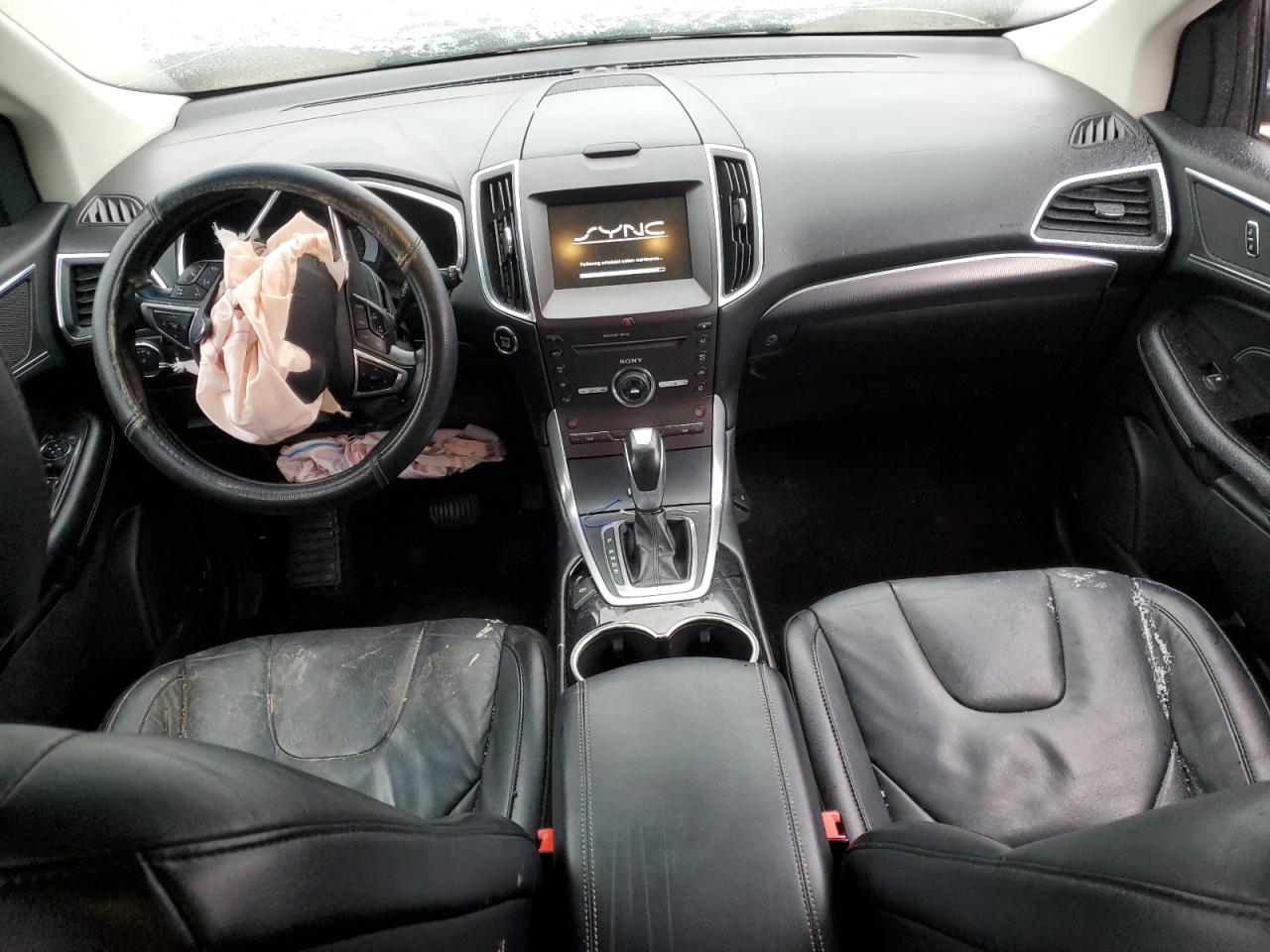 2015 Ford Edge VIN 2FMTK4K93FBB61990 Copart auction photo, front end damage thumbnail 8
