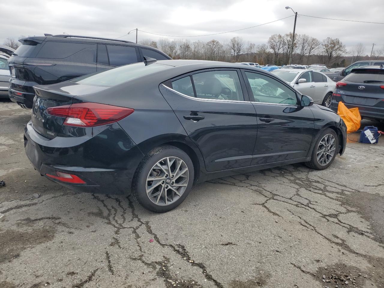 2019 Hyundai Elantra VIN 5NPD84LF6KH427321 Copart auction photo, front end / undercarriage damage thumbnail 3