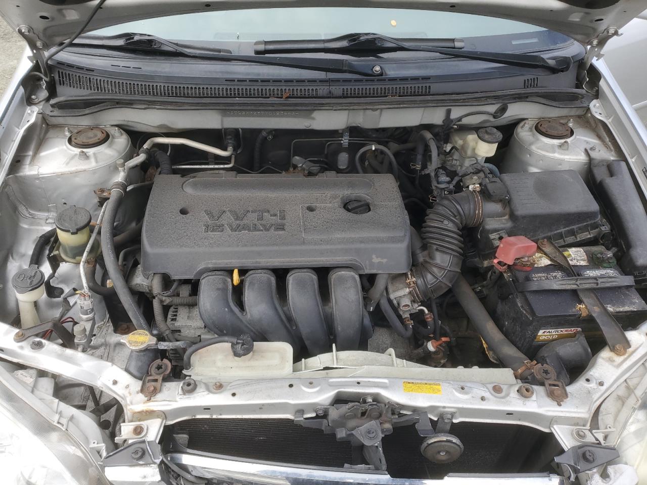 2007 Toyota Corolla VIN JTDBR32E770123443 Copart auction photo, front end damage thumbnail 11