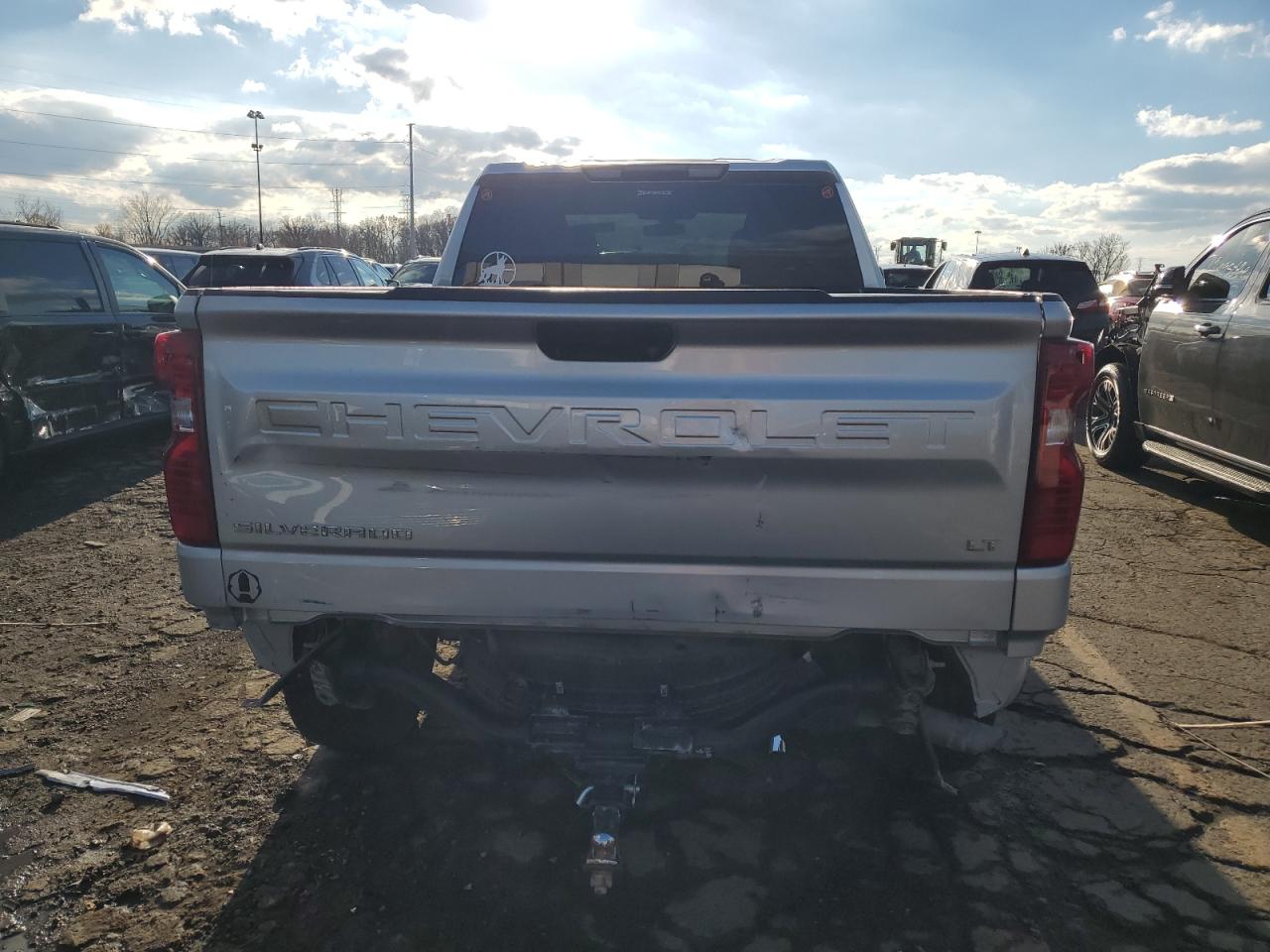 2020 Chevrolet Silverado VIN 1GCRYDEK4LZ257146 Copart auction photo, rear end damage thumbnail 6