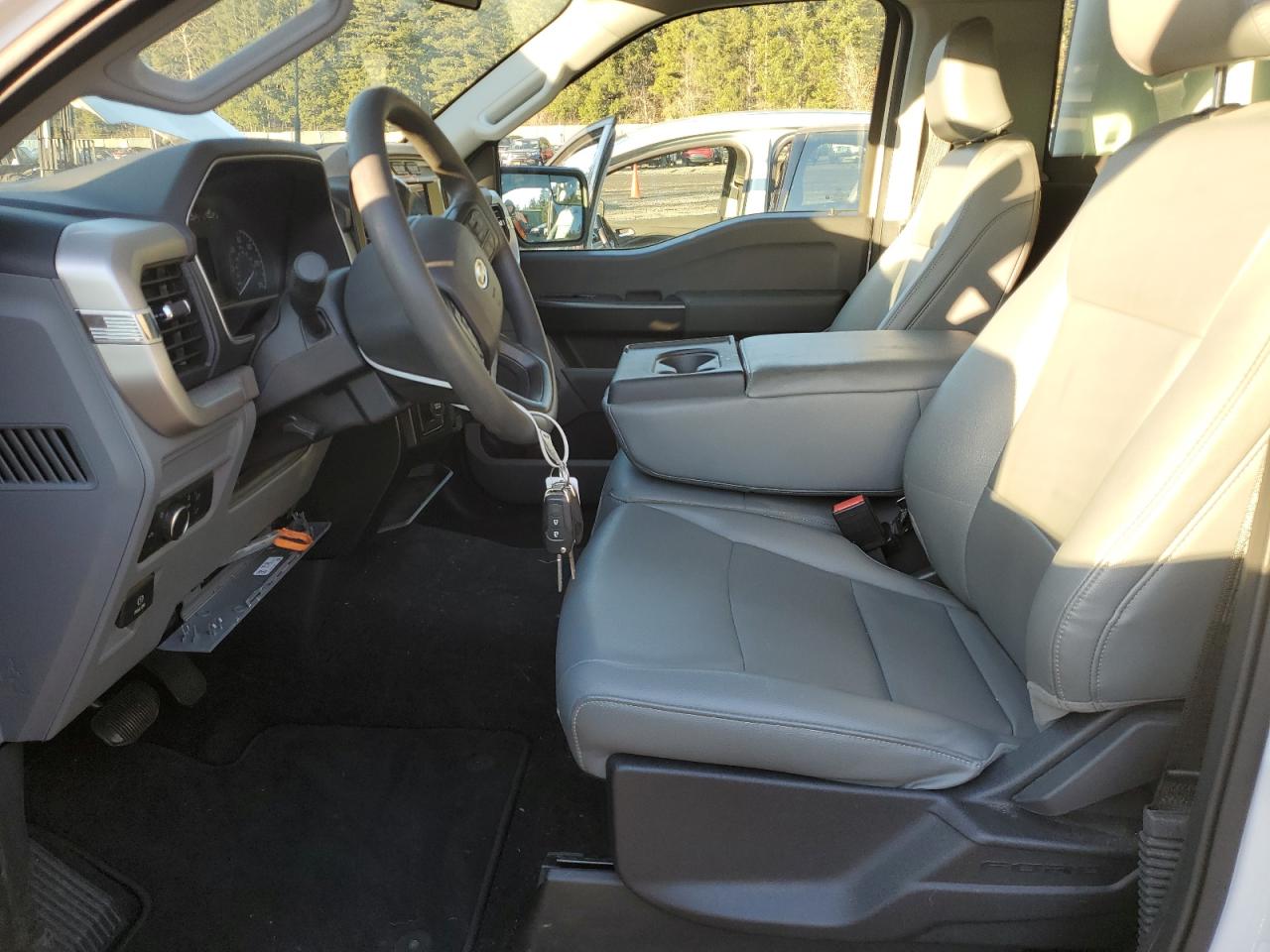 2022 Ford F-150 VIN 1FTMF1CB7NKD98757 Copart auction photo, front end damage thumbnail 7