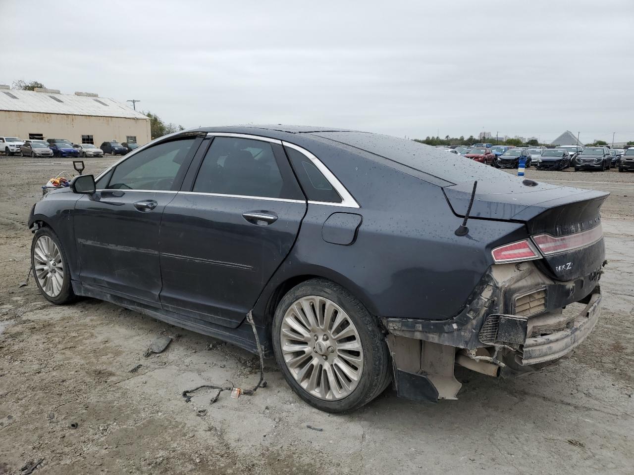 2013 Lincoln MKZ VIN 3LN6L2G94DR828300 Copart auction photo, all over damage thumbnail 2