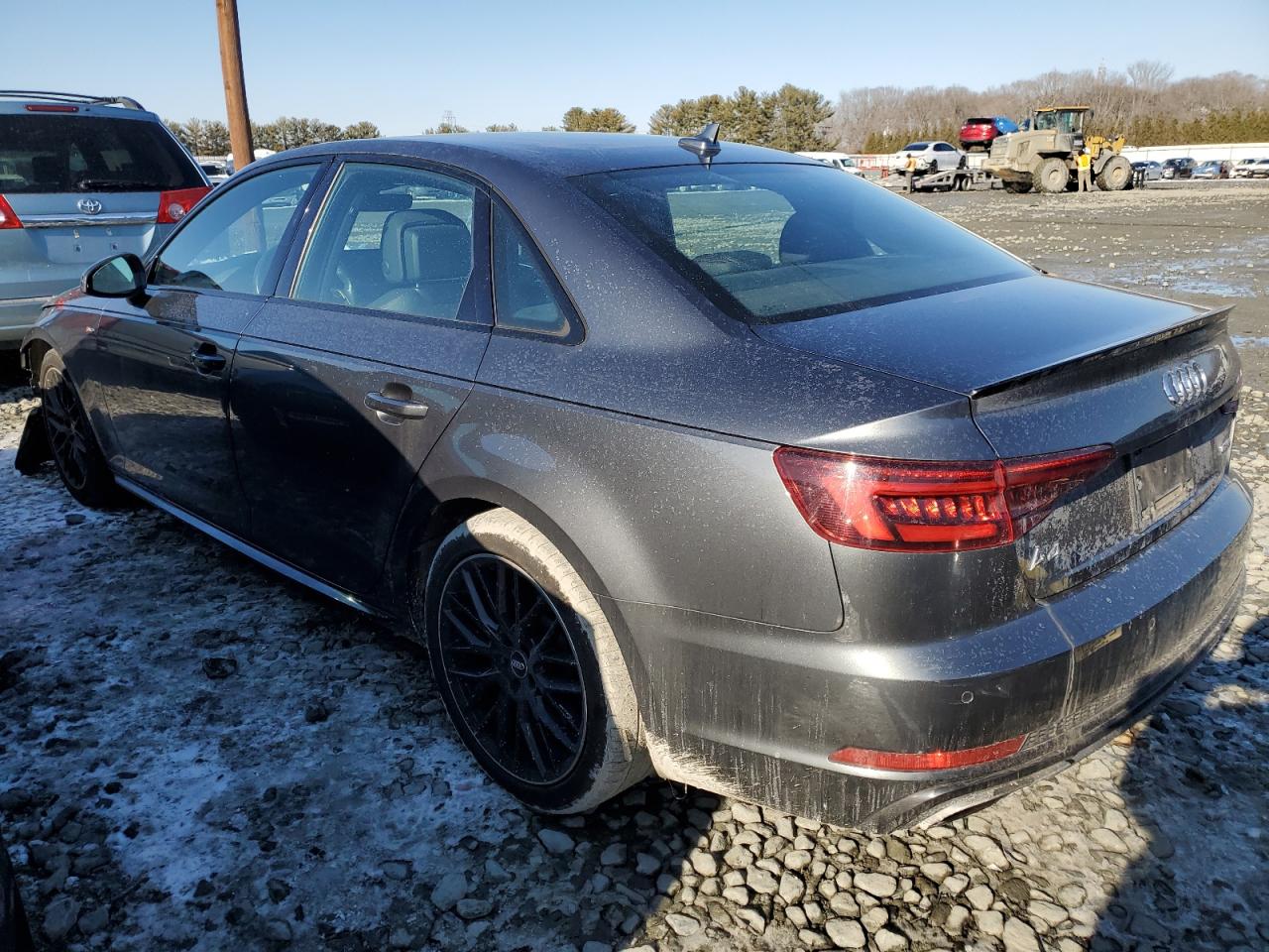 2019 Audi A4 VIN WAUENAF42KN016968 Copart auction photo, front end damage thumbnail 2
